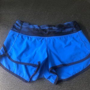 Lululemon Speed Up Short - Blue